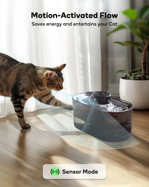 Cordless Stainless Steel Cat Water Fountain